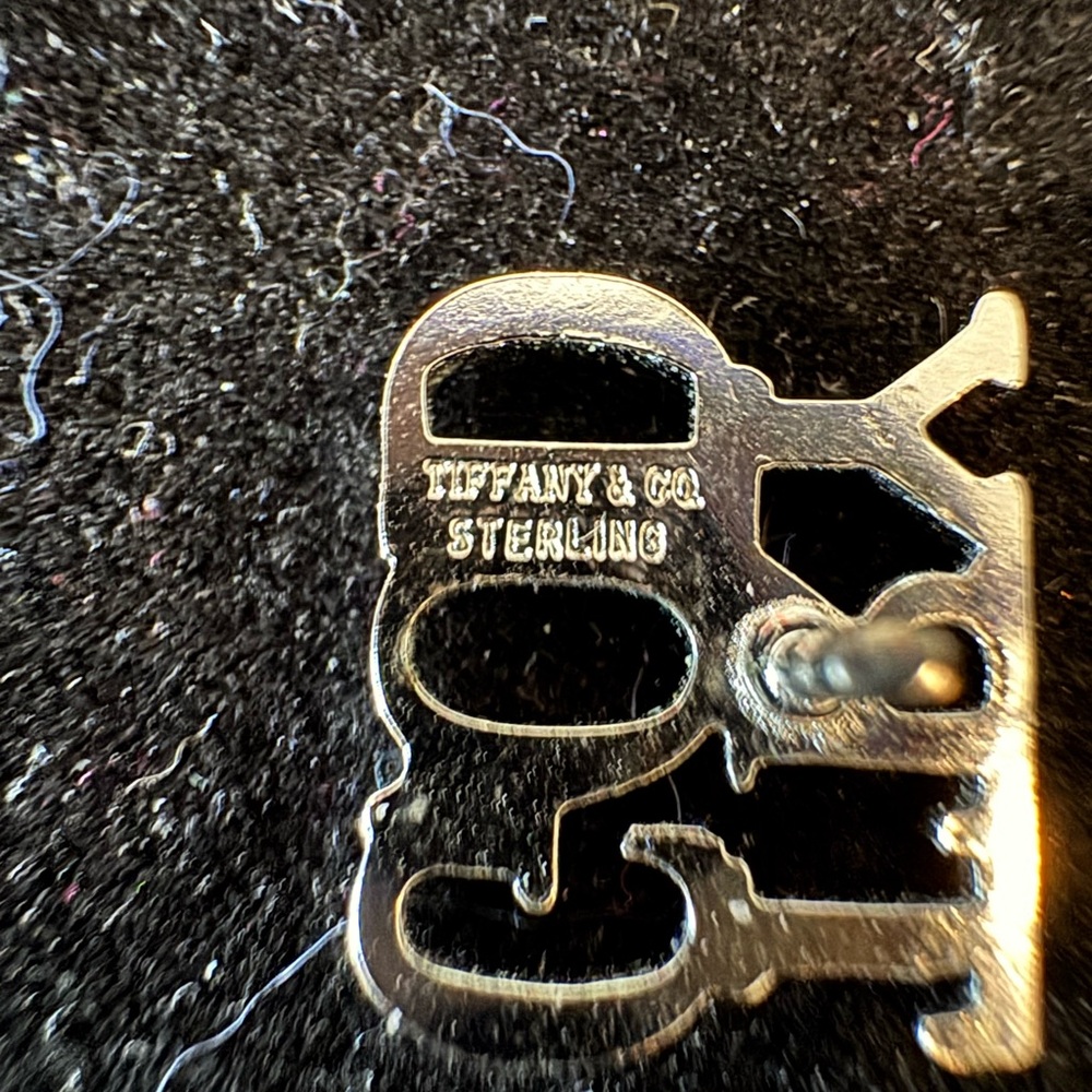 Vintage Sterling Silver Tiffany and Co ‘Try God’ Lapel Pin - Picture 2 of 4